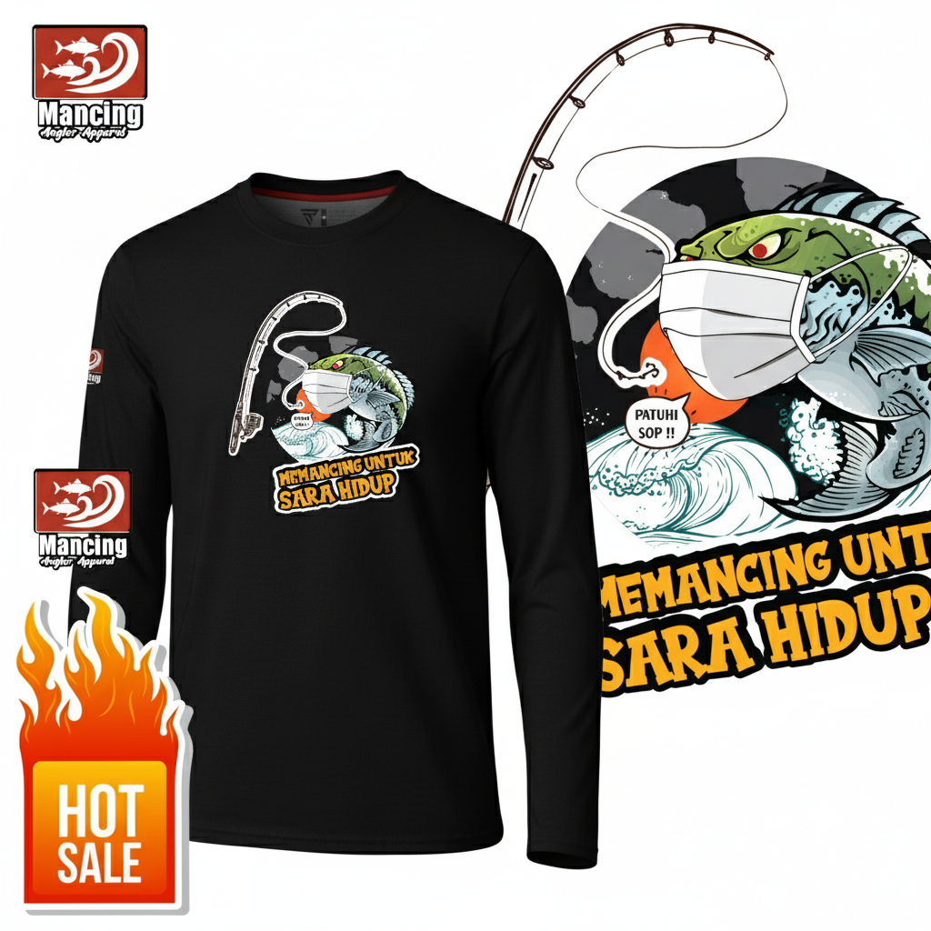 BAJU MANCING DESIGN K LENGAN PANJANG