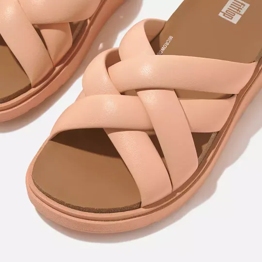 Fitflop GEN-FF Padded-Strap Leather Slides