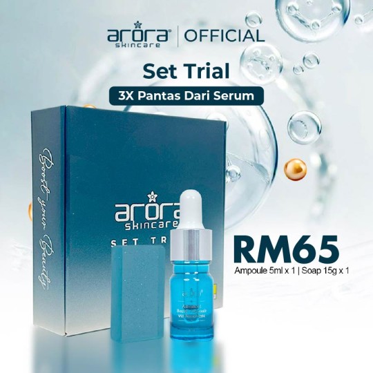 Arora Skincare Ampoule - Trial Set