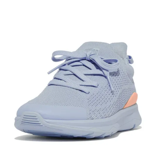 Fitflop VITAMIN FFX Knit Sports Trainers -Skywash Blue