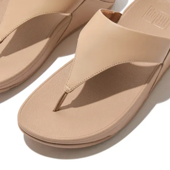 Fitflop LULU Leather Toe-Post Sandals - Size UK8 Only
