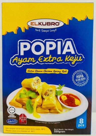 Popia Ayam Extra Keju