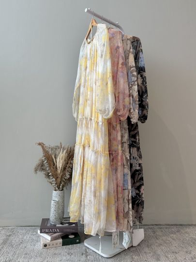 Floral Tiered Dress