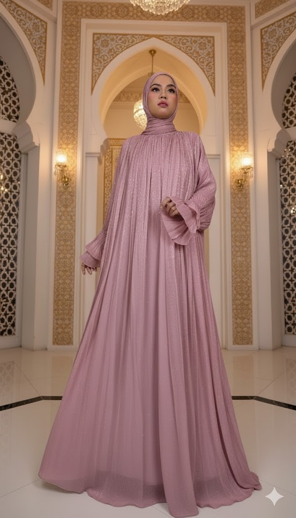 INAYA ABAYA - Sheer Organza