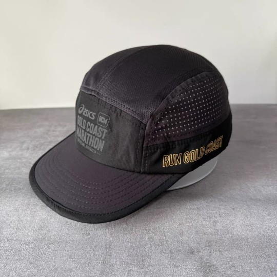 Asics Gold Coast Marathon Black Running Cap Unisex