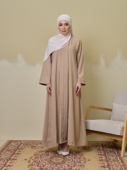 Indah Kebarung Dress in Brown