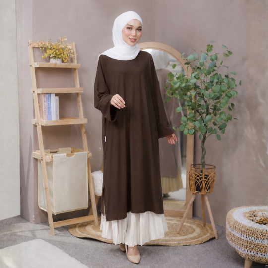 HANEEN DARK BROWN