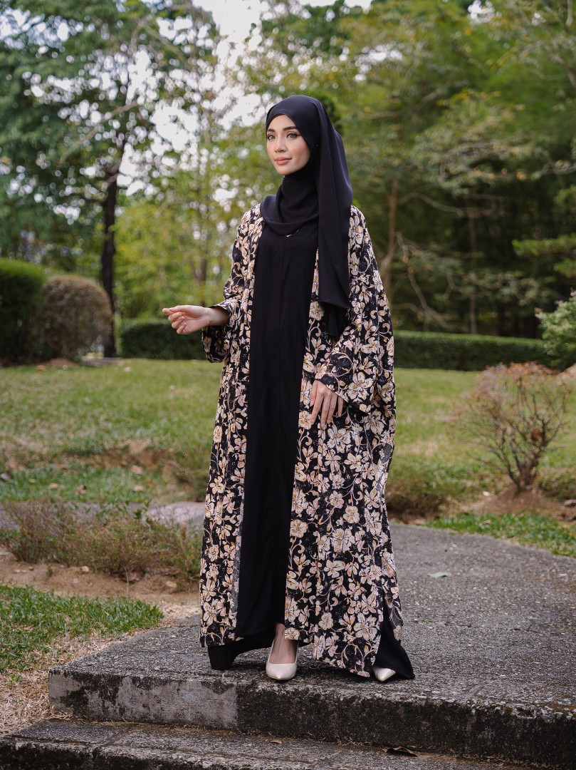 Petals Cardigan Caftan A1