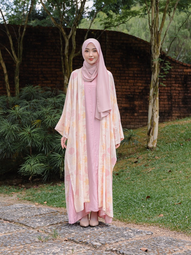 Petals Cardigan Caftan A7