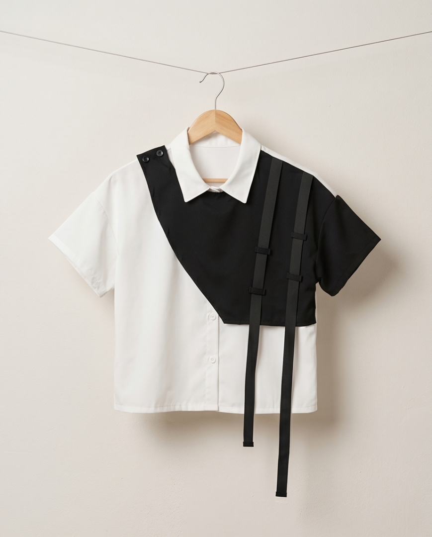 Black and white shirt (XS)