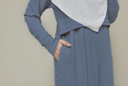 LONG TUNIC GREY BLUEWISH