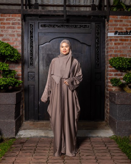 Ameena Abaya - Mocha