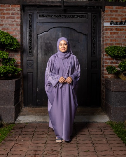 Ameena Abaya - Light Purple