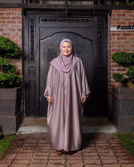 Ameena Abaya - Blush Pink