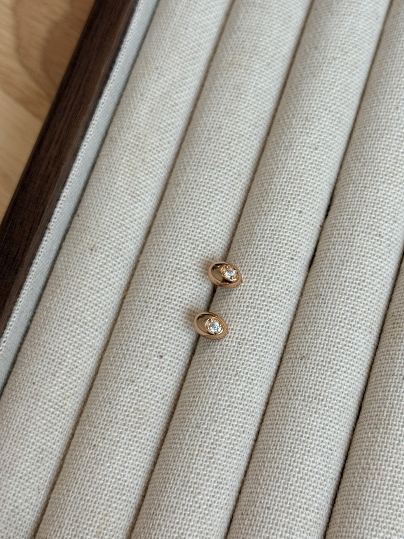 Oeuf D'or S925 earrings - Image 3
