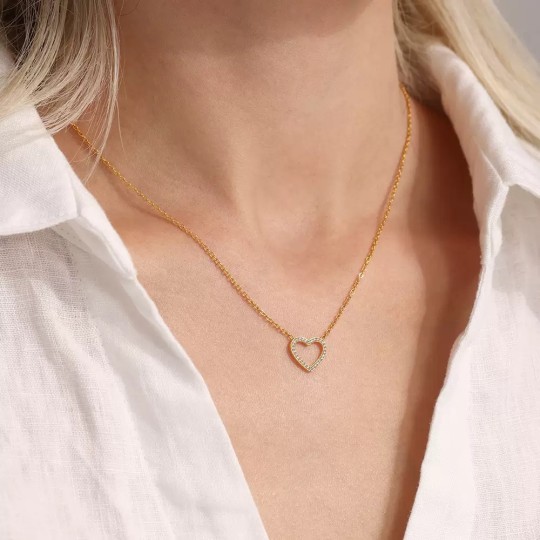 Eden heart necklace