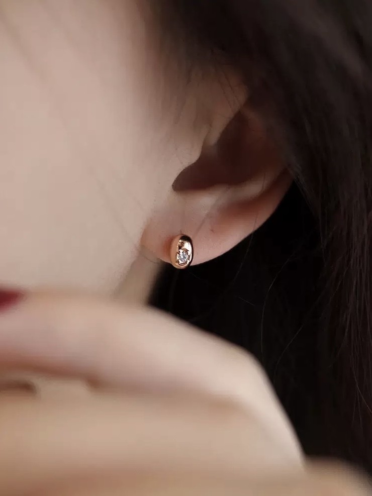Oeuf D'or S925 earrings - Image 7
