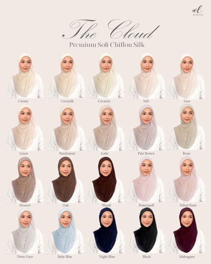 THE CLOUD - SOFT CHIFFON SILK