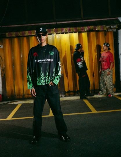 MS 53 Performance Jersey (Black/Green)