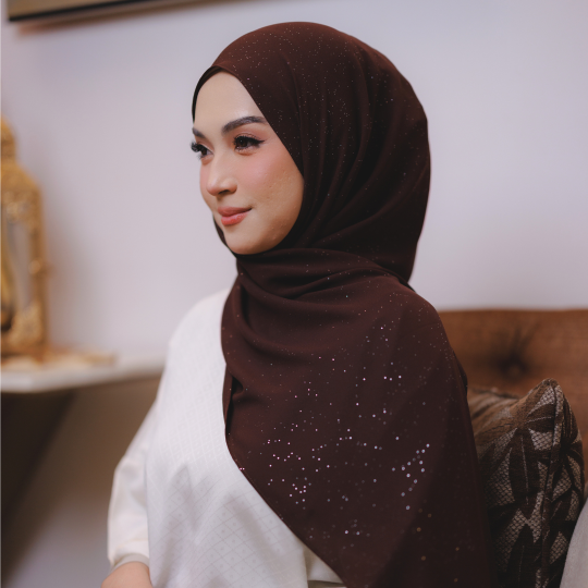 ADARAA GLITTER RICH BROWN