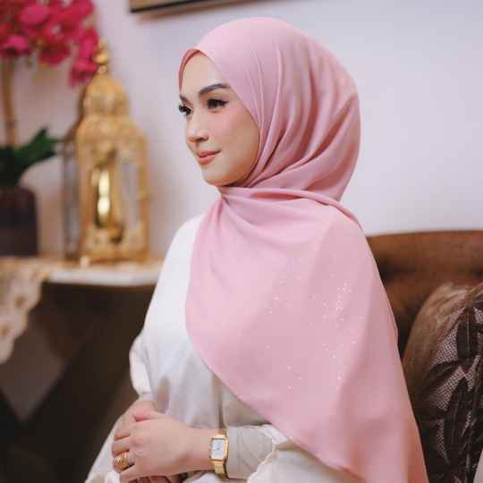 ADARAA GLITTER BLUSH PINK