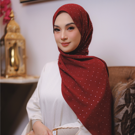 ADARA DIAMOND MAROON