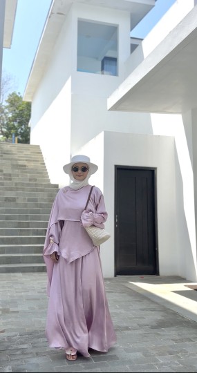 RUE CAPE SET [VIOLET]