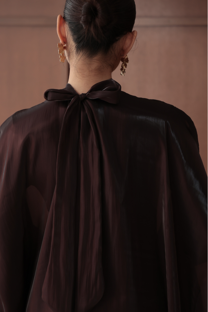 Noor Abaya Caftan Espresso - Image 5