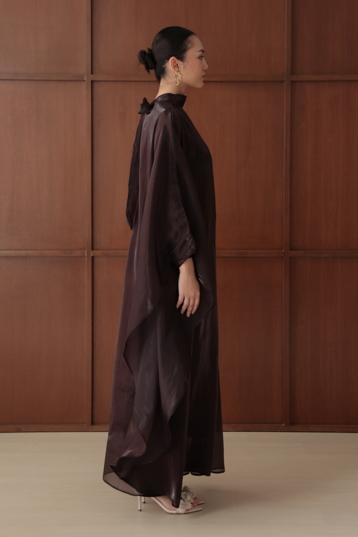Noor Abaya Caftan Espresso - Image 4