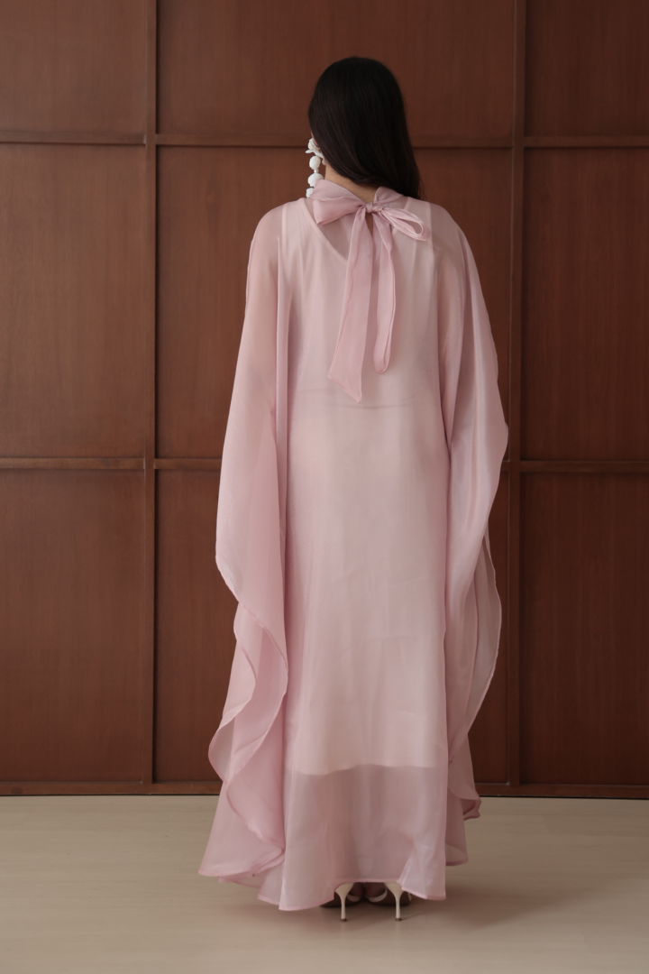 Noor Abaya Caftan Blush - Image 3