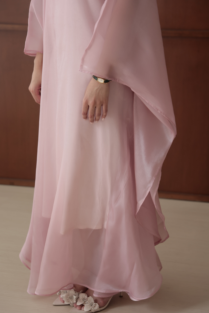 Noor Abaya Caftan Blush - Image 7
