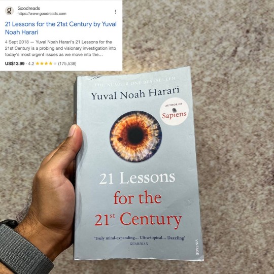 Buku Baru: 21 Lessons for the 21st Century