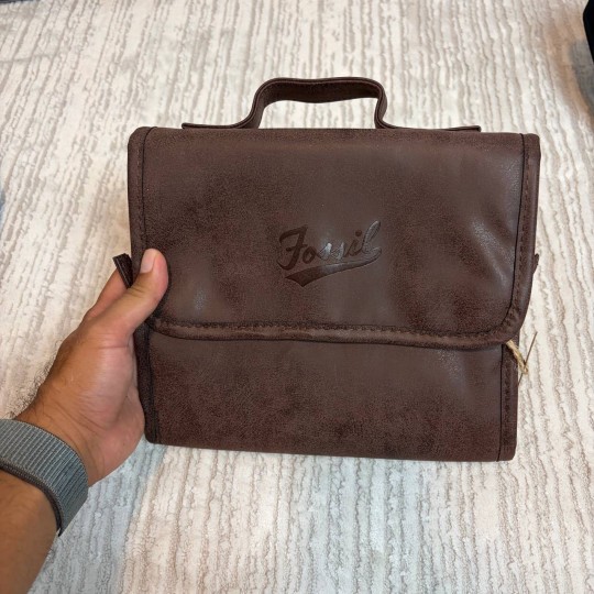 Fossil Hanging Toiletry Bag for Men