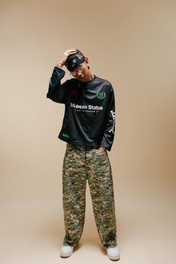 MS 53 Performance Jersey (Black/Blue)