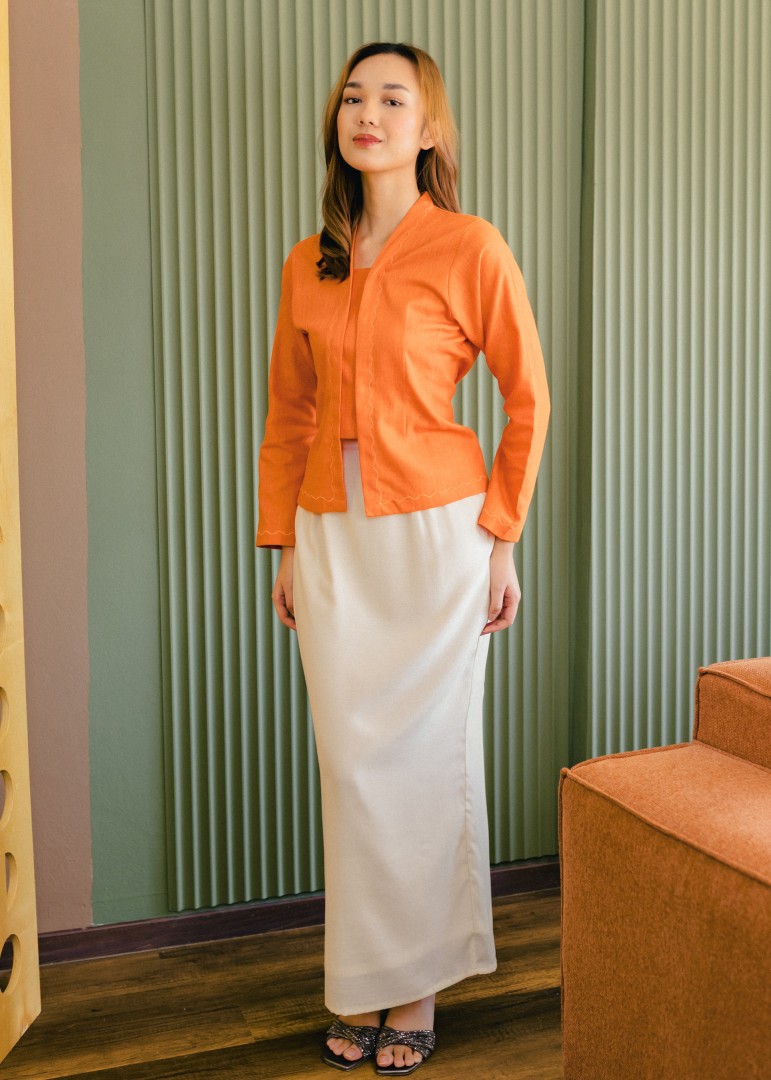 Keesha in Mandarin Orange