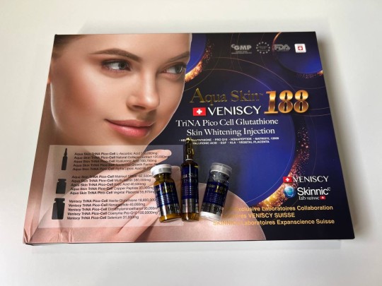 Aqua Skin Veniscy 188 Glutathione Skin Whitening