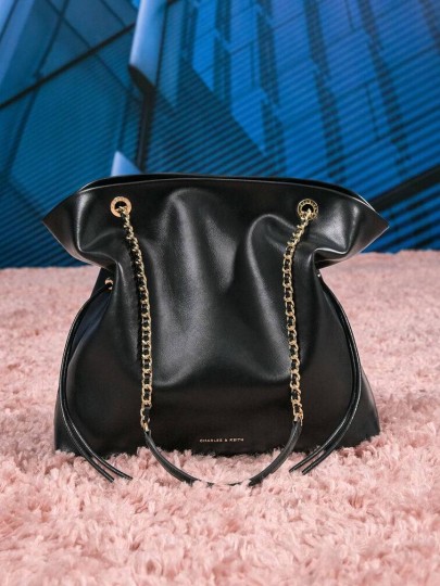 READY STOCK : Arya Braided-Strap Double-Handle Tote Bag