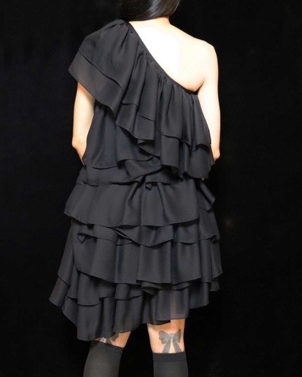 RUFFLE DRESS