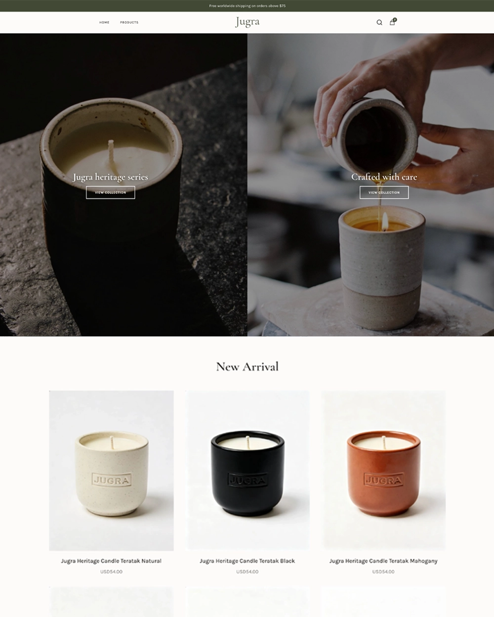 Test New Product Options