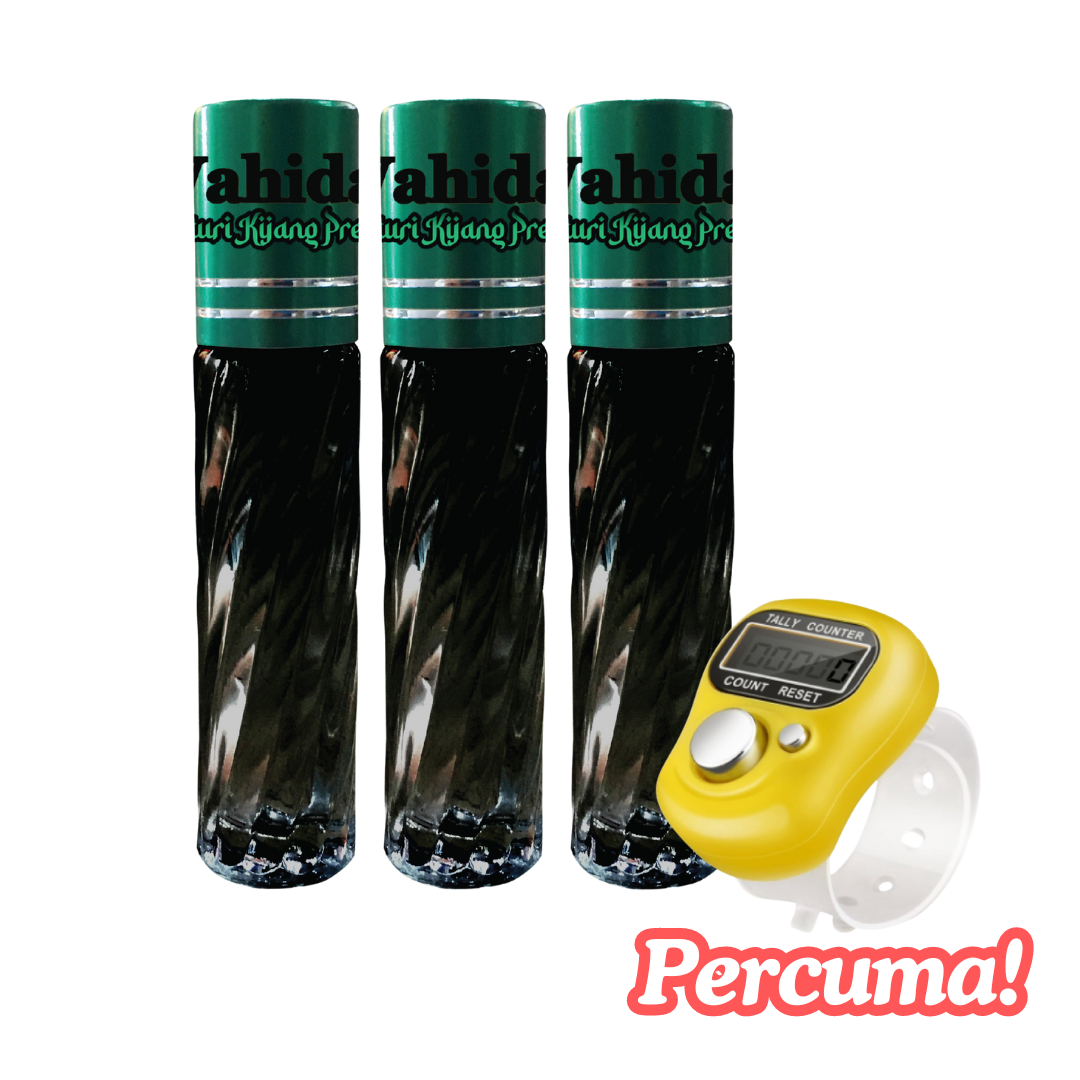 ?3 Minyak Kasturi Kijang + Tasbih Digital?