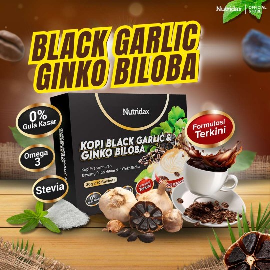 KOPI BLACK GARLIC & GINKO BILOBA