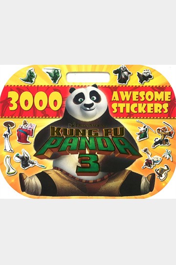 Kung Fu Panda 3 3000 Awesome Stickers