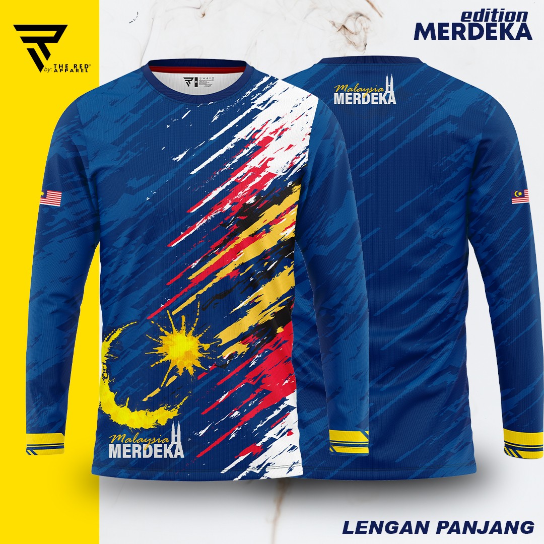 TSHIRT MERDEKA LENGAN PANJANG