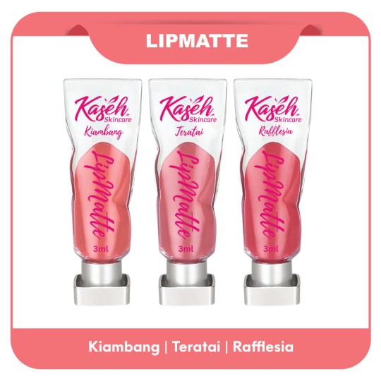 Kaseh Skincare Lipmatte Edisi Bunga
