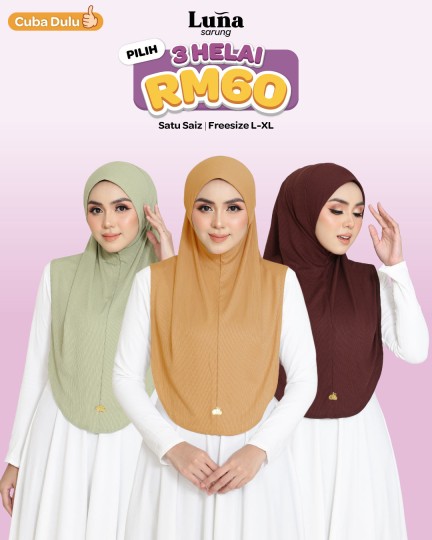 Luna Sarung - 3 Helai