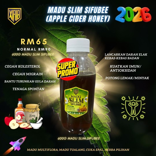 [PALING SENSASI!] MADU SLIM 'AppleCider' SIFUBEE