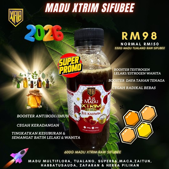 [PALING KETAGIH!] JUS KAHWIN MADU XTRIM SIFUBEE