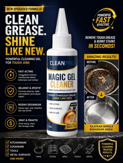 CLEAN PRO - MAGIC GEL CLEANER