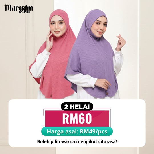 Maryam Sarung 2 Helai