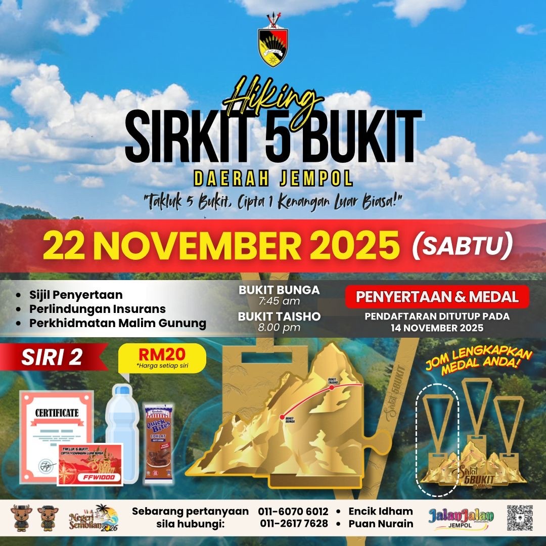 PEMBELIAN MEDAL SIRKIT5 BUKIT SIRI 2